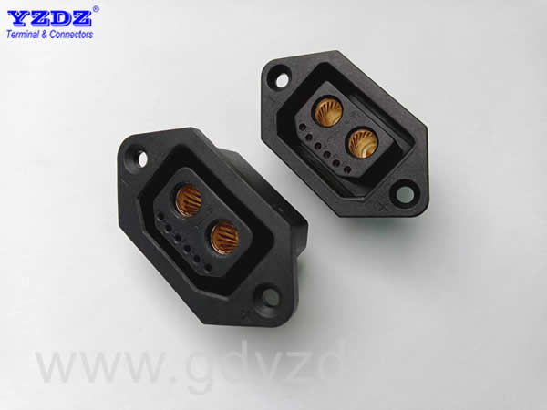 1180F-(2+6)BK母插头 80A